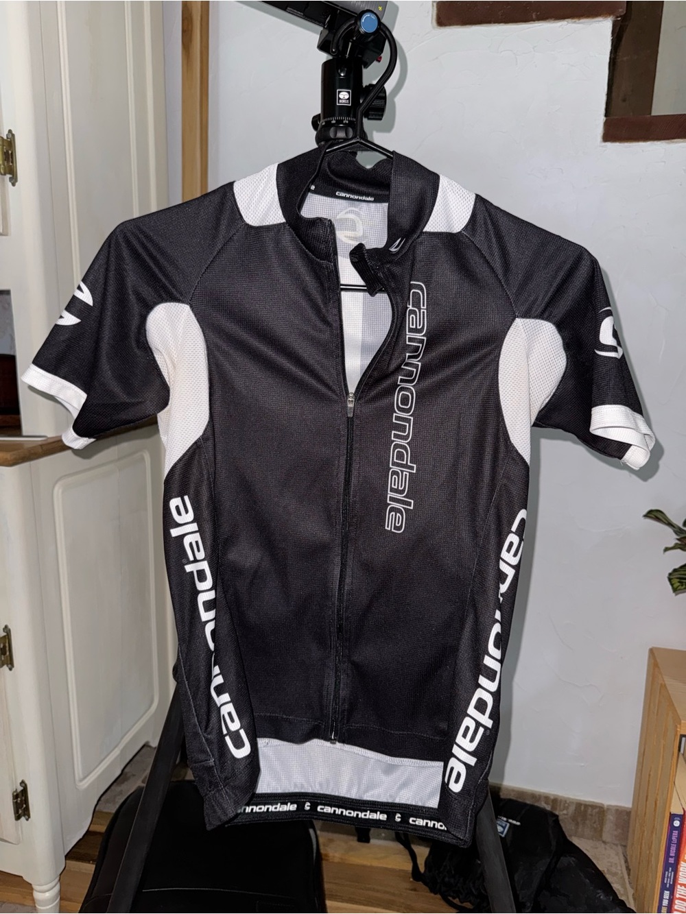 Cannondale women's Black & White Cycling Jersey